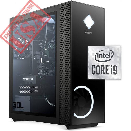 OMEN 30L Gaming Desktop PC, NVIDIA GeForce RTX 3080 Graphics Card, 10th Generation Intel Core i9-10850K Processor, 32 GB RAM, 1 TB SSD and 2 TB Hard Drive, Windows 10 Home (GT13-0092, 2020)