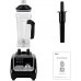 OMMO Blender 1800w, Professional Countertop Blender Smoothie Maker with Built-in Timer, High Power Blender 68oz Cups for Smoothies, Blend, Chop, Grind