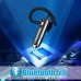 HonShoop Bluetooth Headset， Wireless Bluetooth Earpiece V5.0 Hands-Free Earphones Ultralight Hands Free Business Earphone with Mic for Business/Office/Driving (Black)