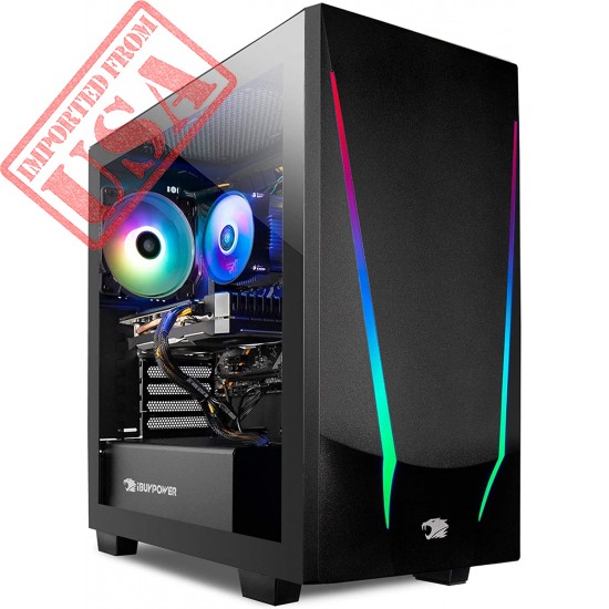 iBUYPOWER Pro Gaming PC Computer Desktop Trace 4 93G730 (AMD Ryzen 5 3600 3.6GHz, NVIDIA GeForce GT 730 2GB, 8GB DDR4 RAM, 240GB SSD, WiFi Ready, Windows 10 Home)