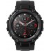 Amazfit T-Rex Pro Smartwatch Fitness Watch with Built-in GPS, Military Standard Certified, 18 Day Battery Life, SpO2, Heart Rate Monitor, 100+ Sports Modes, 10 ATM Waterproof, Music Control, Black