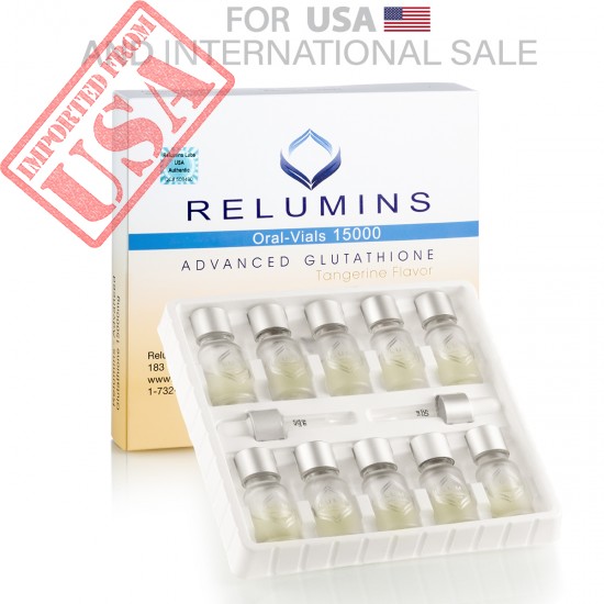100% original Relumins Glutathione Vials for Skin Whitening USA Made buy online in Pakistan