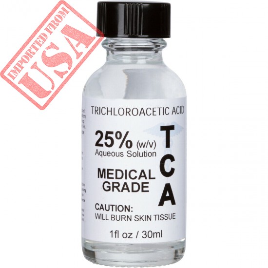 25%TCA Peel Medium Depth, Wrinkles, Age Spots, Crepey Skin (1oz / 30ml)