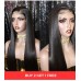 Extra long lace frontal wig, ladies fake scalp Brazil straight 360 lace frontal wig