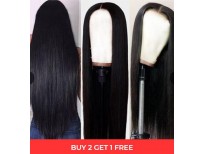 Extra long lace frontal wig, ladies fake scalp Brazil straight 360 lace frontal wig