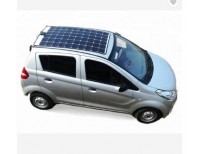 4 wheel New Solar E car Electric Car made in china