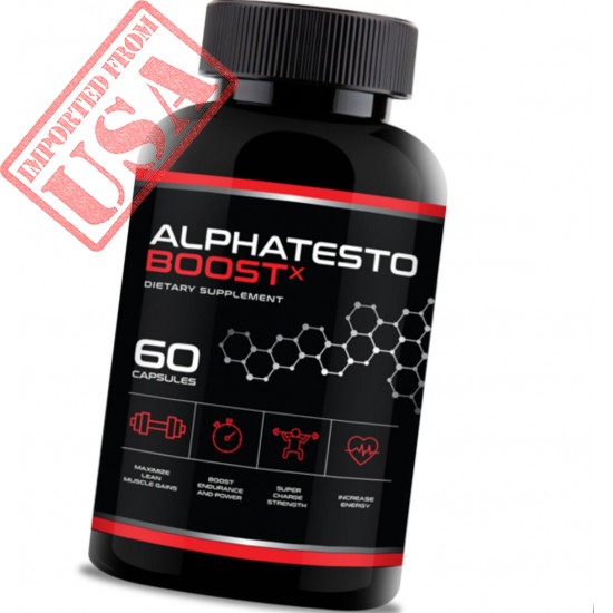 Alpha Testo BoostX High Quality Supplement for Men USA Made Buy online in Pakistan