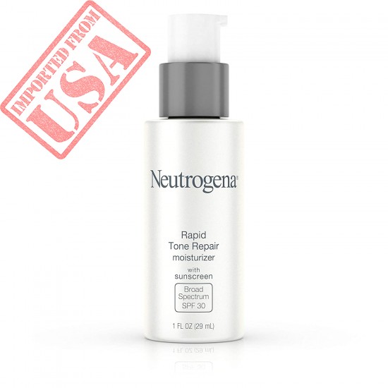 Buy Neutrogena Rapid Tone Repair Face Moisturizer with Retinol SA, Vitamin C, Hyaluronic Acid and SPF 30 Sunscreen Online in Pakistan