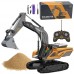 Remote Control Excavator Alloy Components Vehicle Tractor Toy For Boys And Girls