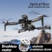 HD Aerial Bump Airplane Obstacle Avoidance Optical Flow Positioning RC Drone