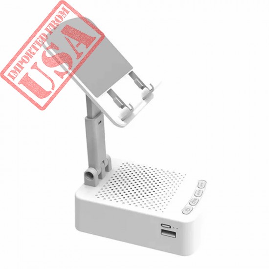 Bluetooth Speaker Music Player Power Bank Desktop Phone Holder